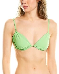 Ruched Underwire Bikini Top Women