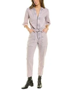 Ba&sh Frida Linen-Blend Jumpsuit Women