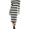 THEORY Striped Wool-Blend Sweaterdress Women -Sale Clothing Store 1411880213 RLLD 1
