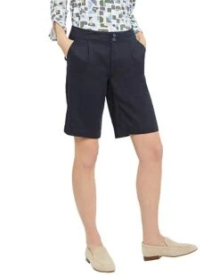 NYDJ Modern Linen-Blend Bermuda Short Women