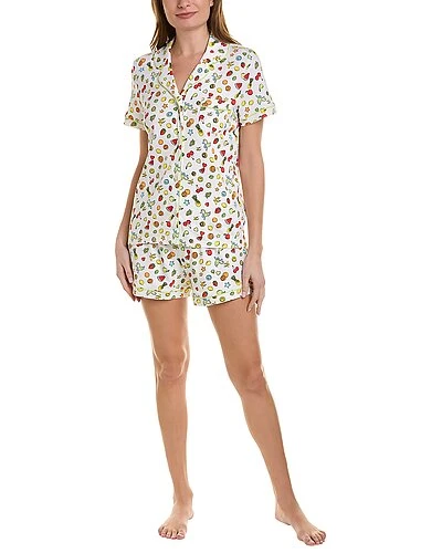 Tutti Frutti Polo Pajama Set Women 3 Tutti Frutti Polo Pajama Set Women