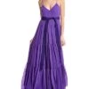 Badgley Mischka Tiered Gown Women