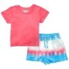 Splendid 2pc Topaz Splash T-Shirt & Short Set Kids -Sale Clothing Store 1511126107 RLLD 1