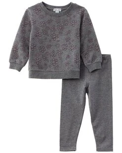 Splendid 2pc Daisy Sweatshirt & Legging Set Kids