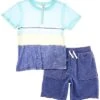Splendid 2pc Sunkissed Stripe Top & Short Set Kids -Sale Clothing Store 1511176800 RLLD 1