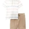 Splendid 2pc Painted Stripe Polo Shirt & Short Set Kids -Sale Clothing Store 1511176804 RLLD 1