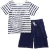 Splendid 2pc Splash Stripe Top & Short Set Kids -Sale Clothing Store 1511176844 RLLD 1