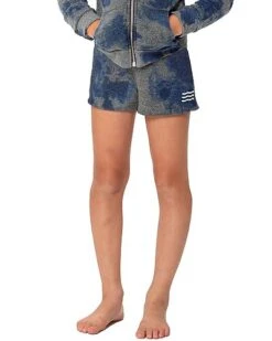 Cobalt Marble Girl Short Kids