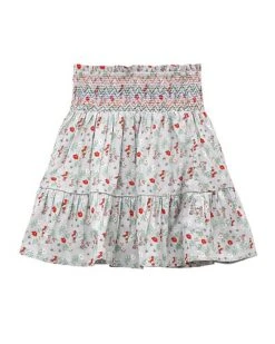 Floral Tiered Skirt Kids