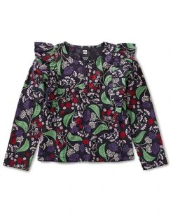 Ruffle Henley Top Kids