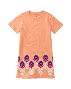 Rnival Feather Graphic Dress Kids