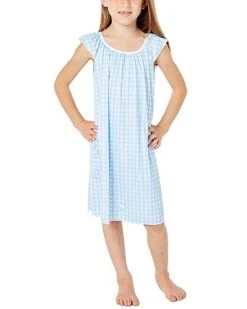Hathi Gingham Marina Dress Kids