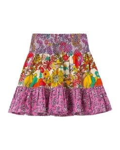 Lawn Allover Print Skirt Kids
