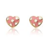 14K Plated Enamel Stud Earrings Kids -Sale Clothing Store 6020949009 RLLD 1